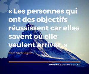 réussir grâce à vos objectifs